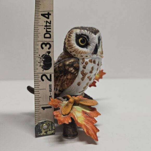 Lenox "Saw Whet Owl" Vintage Porcelain Figurine - Picture 8 of 8